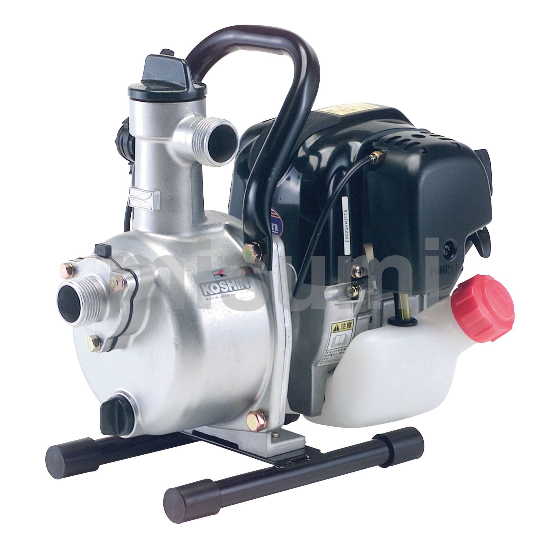 ナカトミ] エンジンポンプ ハイデルスポンプ 2サイクル 1インチ (25mm) 最大吐出量 120L/min エンジン式ポンプ 排水ポンプ 給水ポ  電動工具