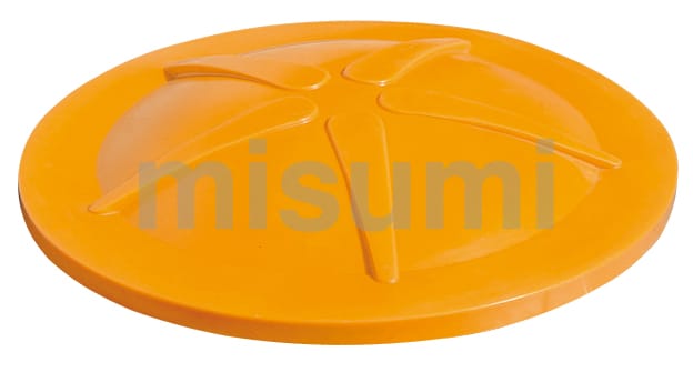 M型(丸型)容器(ポリエチレン製)フタ スイコー MISUMI(ミスミ)