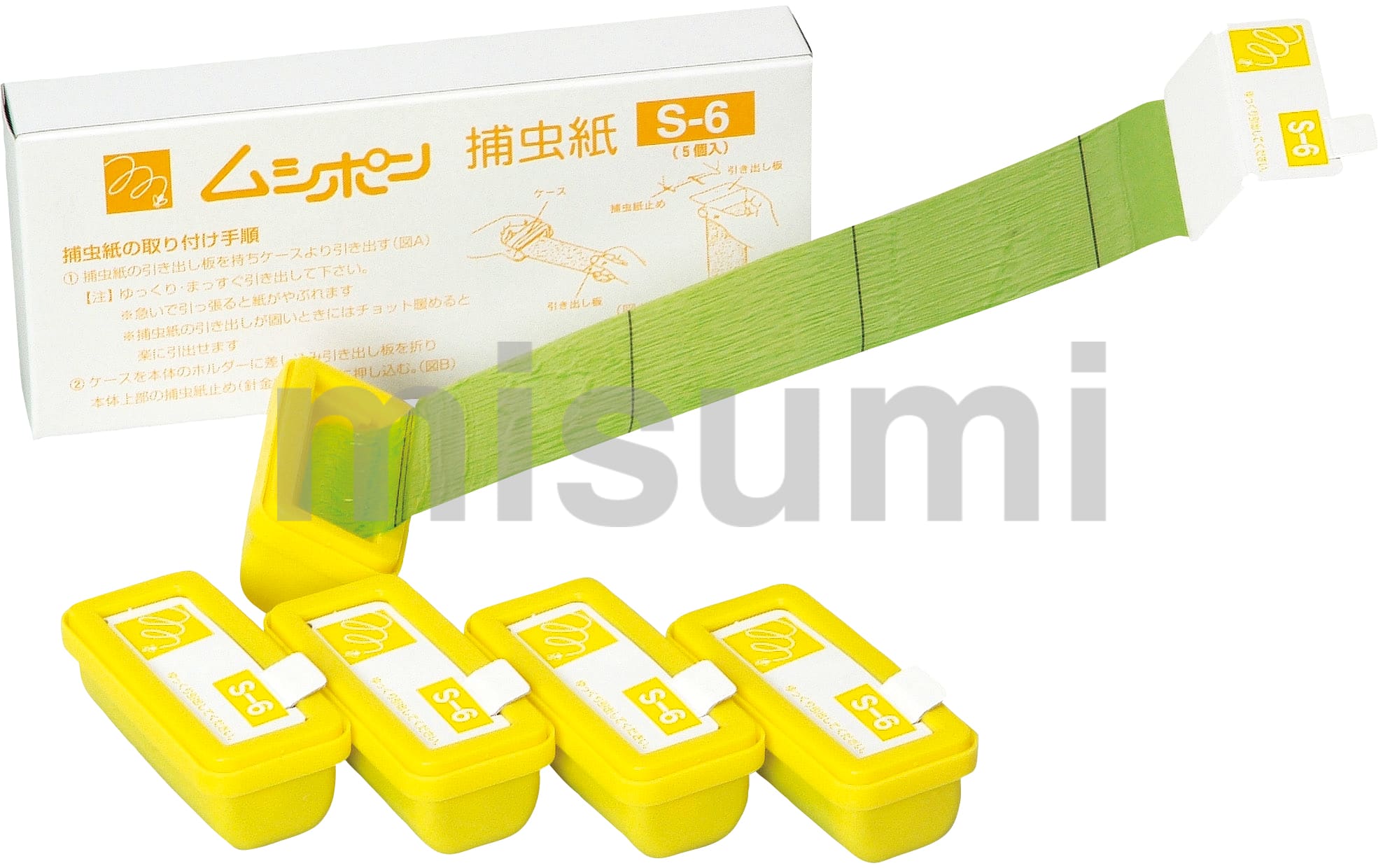 型番　朝日産業　ムシポン用捕虫テープカートリッジ　MISUMI(ミスミ)