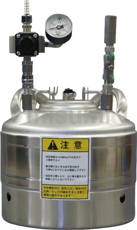 CT-N10 | 液用圧送タンク(ステンレス製) | 扶桑精機 | ミスミ | 451-8454