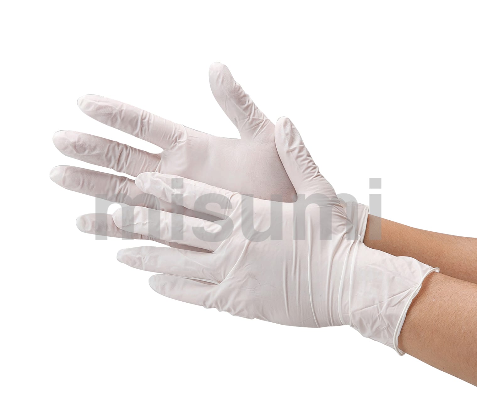 ニトリル使い切り極薄手袋（粉付） ＃2044 川西工業 MISUMI(ミスミ)