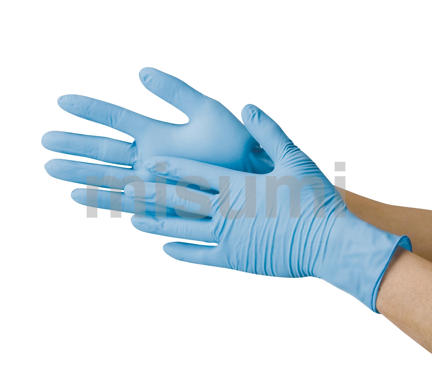 人気が高い 川西工業 250枚×10箱 ニトリル 使い切り手袋 ブルー