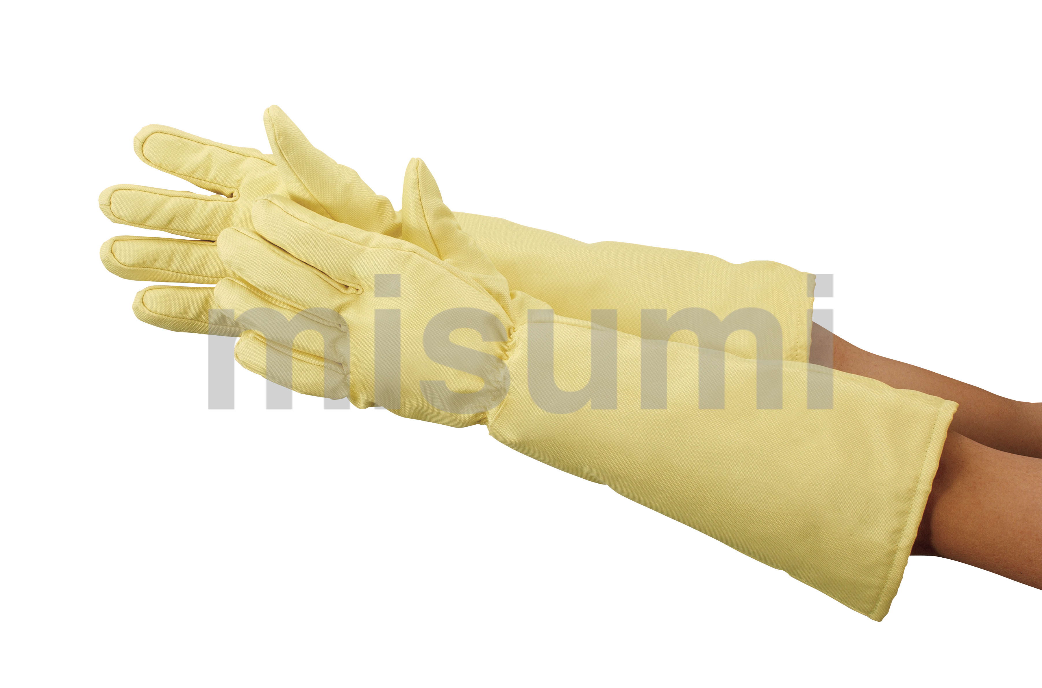 マックス 500℃対応耐熱手袋(ロング) MZ627 マックス（手袋） MISUMI(ミスミ)