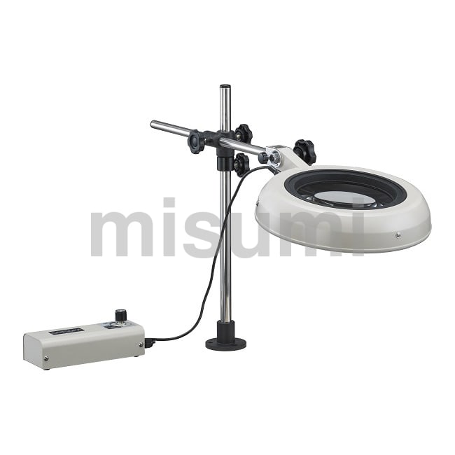 LED照明拡大鏡（調光付） ENVLシリーズ オーツカ光学 MISUMI(ミスミ)