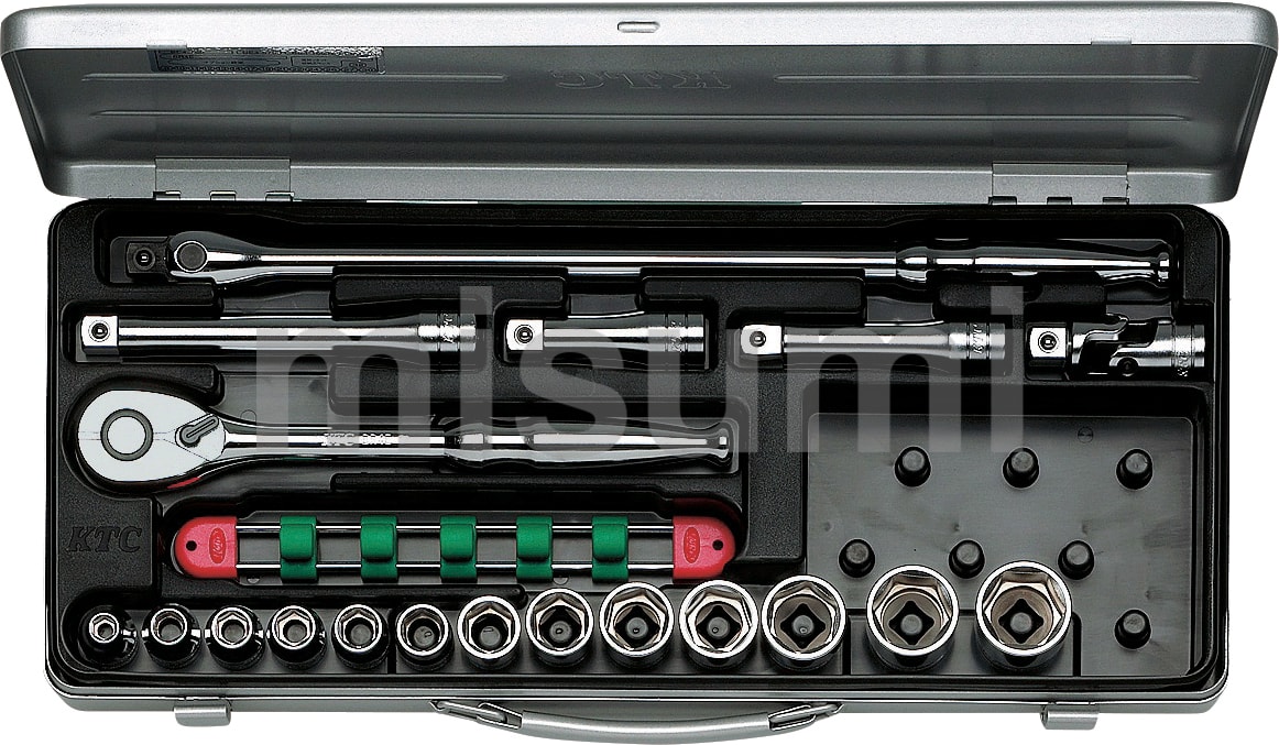 TB415X KTC ソケットレンチセット（差込角12.7mm） ＫＴＣ（京都機械工具） ミスミ 307-3513
