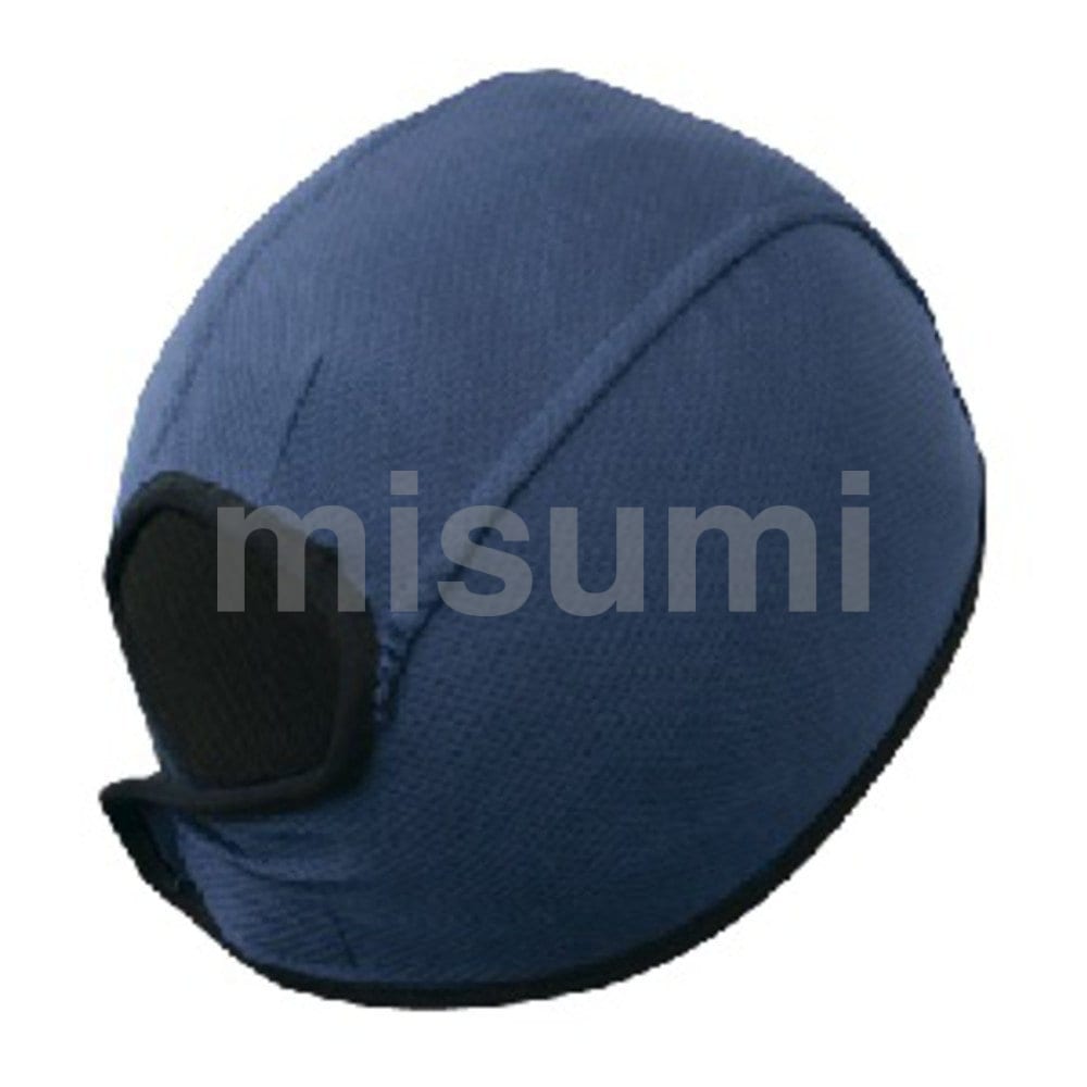 吸汗インナー帽（紺） ミドリ安全 MISUMI(ミスミ)