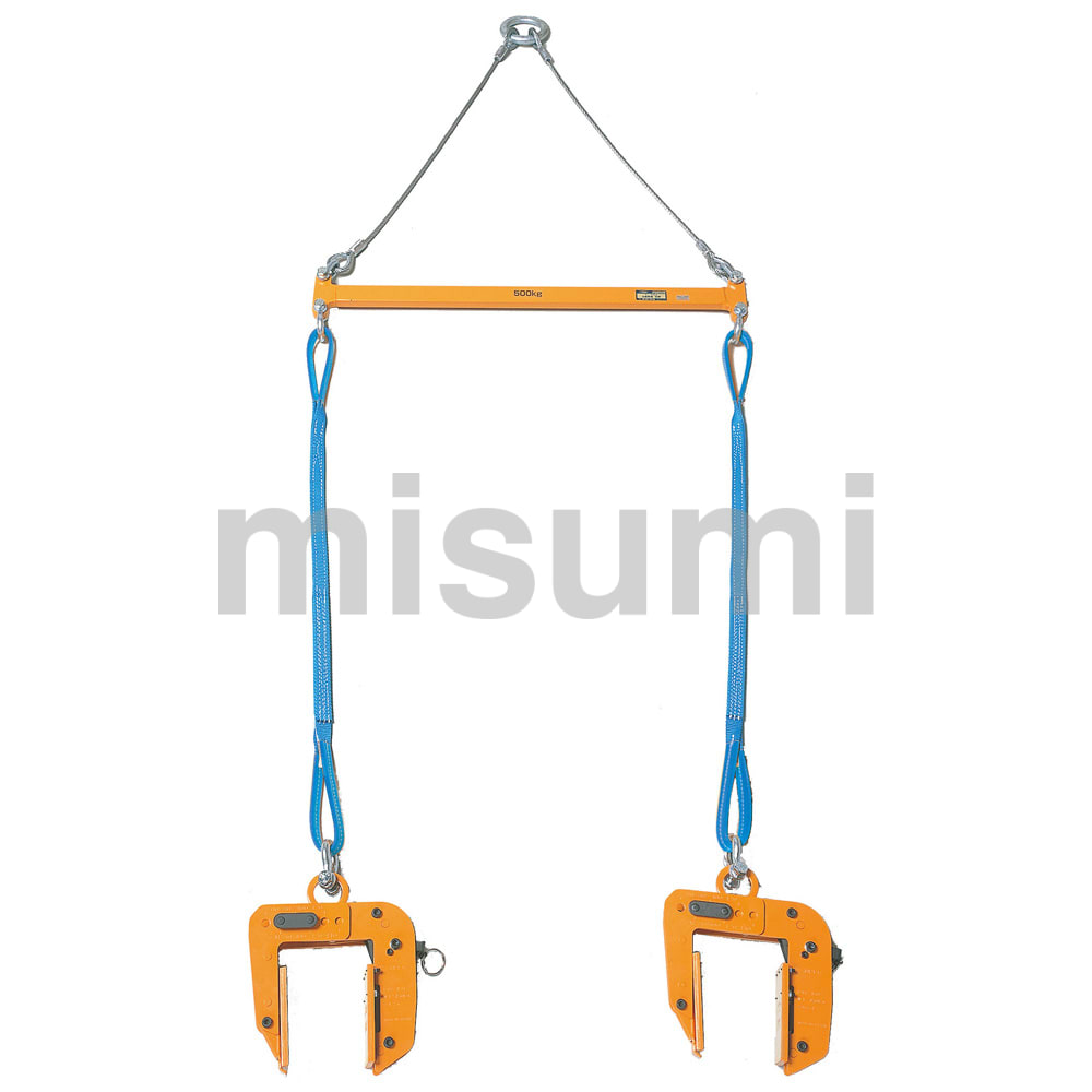 スーパー吊りクランプ梁専用2個セット-