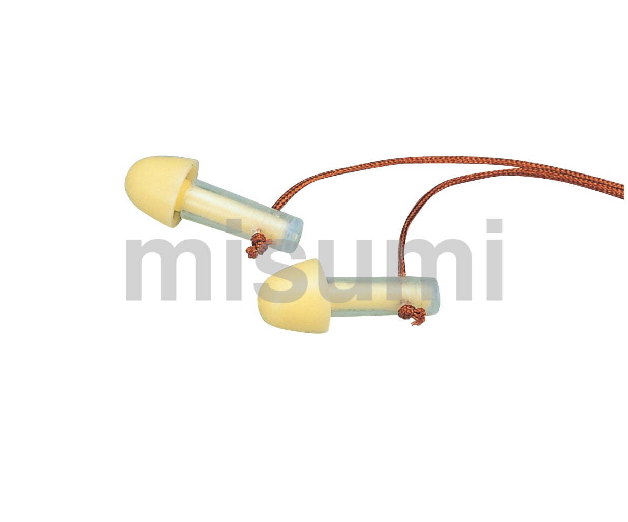 耳栓NO.10型（フリーサイズ）JIS T 8161準拠（第1種型） 興研 MISUMI(ミスミ)