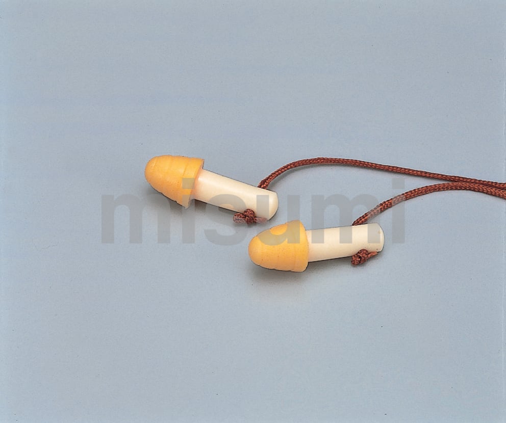 耳栓NO.50型（フリーサイズ）JIS T 8161準拠（第2種型） 興研 MISUMI(ミスミ)