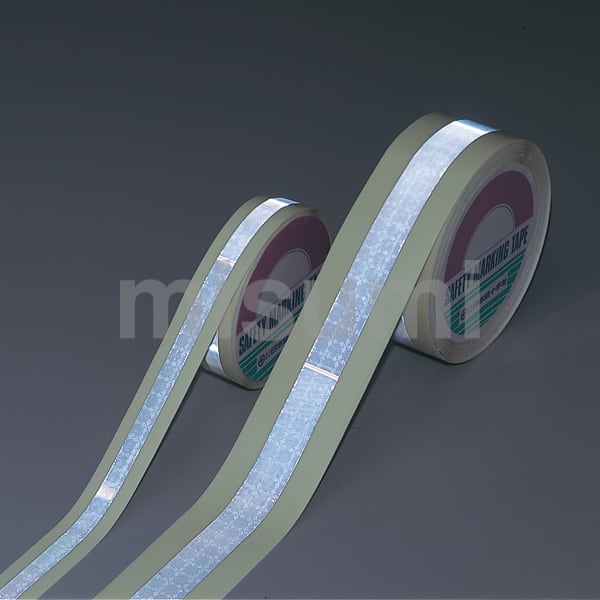 高輝度蓄光反射テープ 日本緑十字社 MISUMI(ミスミ)