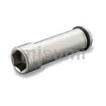 インパクト用超ロングソケット（6角） 6NV-L150 | TONE | MISUMI(ミスミ)
