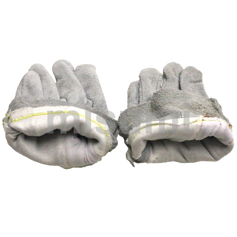 牛床革背縫い手袋（内綿・綿100％） おたふく手袋 MISUMI(ミスミ)