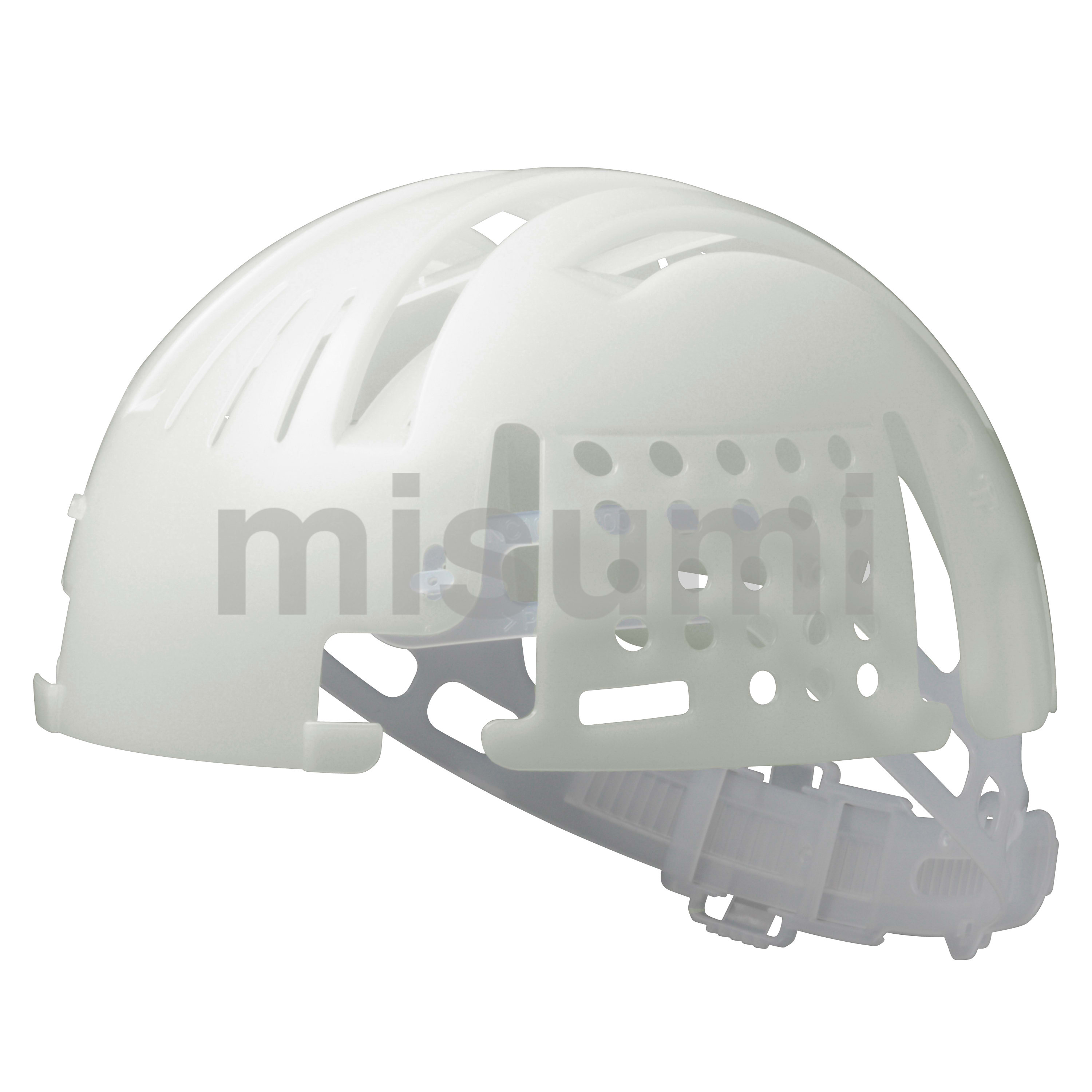 頭部保護用品 インナーキャップ INC-100B ホワイト（バンド付 エコタイプ） ミドリ安全 MISUMI(ミスミ)