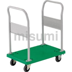 樹脂製運搬車 グランカート （固定ハンドル・両袖タイプ