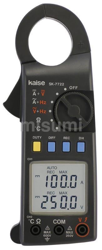 直流／交流両用 デジタルクランプメーター SK-7720／SK-7722 | カイセ