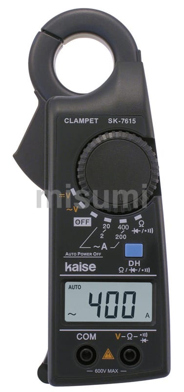 交流専用 デジタルクランプメーター SK-7615 | カイセ | MISUMI(ミスミ)