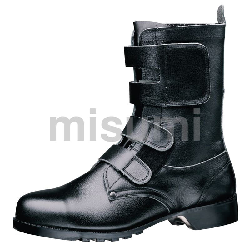 ミドリ安全 安全靴 JIS規格 マジックタイプ 長編上靴 ラバーテック RT735 ブラック 26.5 cm 3E - 2