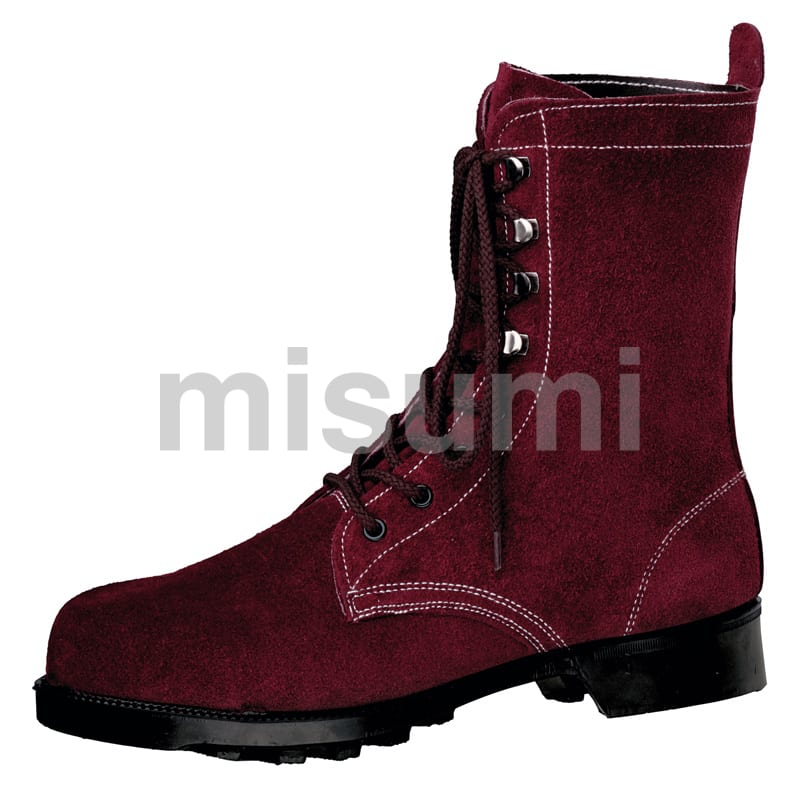 安全靴 W3901N ブラウン ミドリ安全 MISUMI(ミスミ)