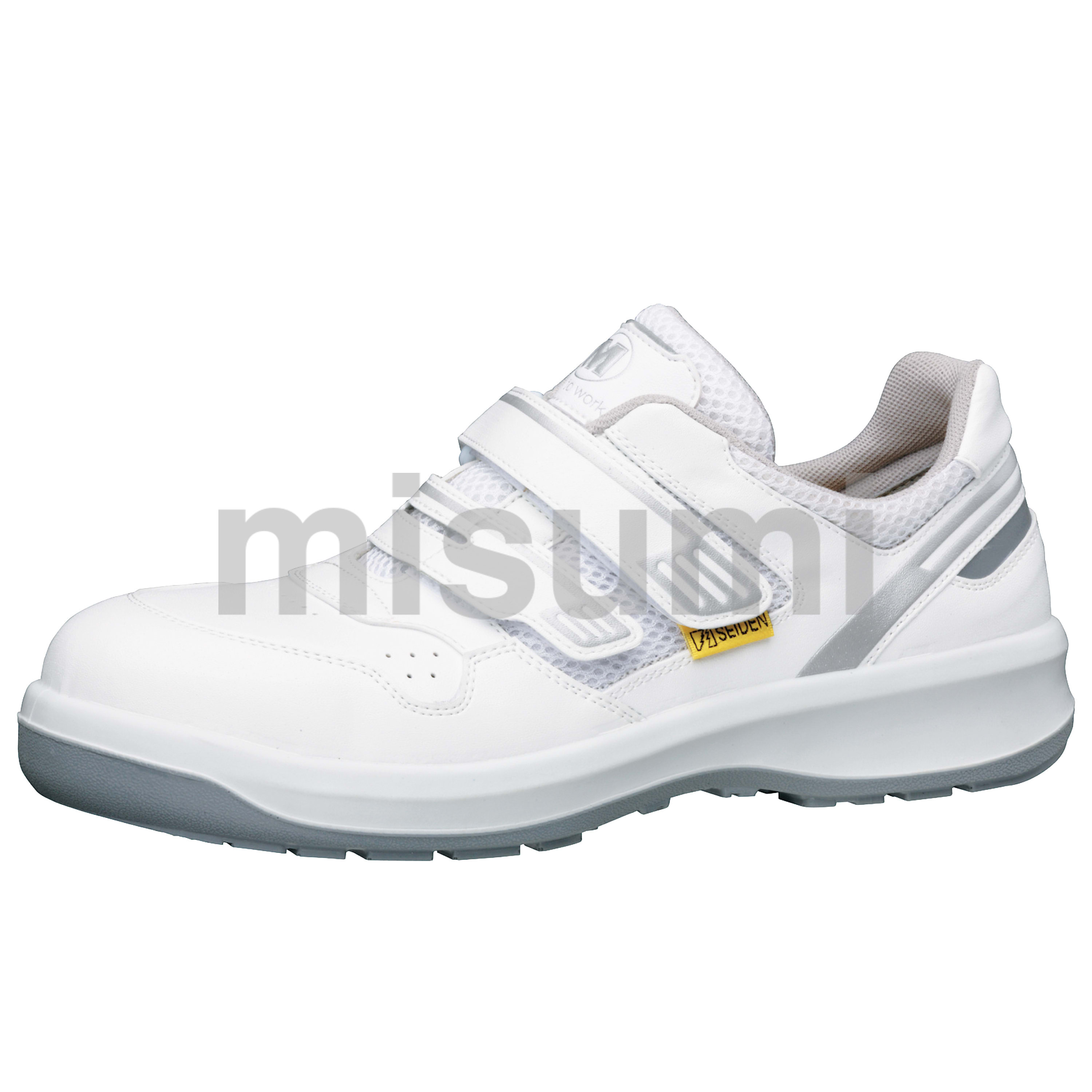 安全靴 G3695 マジックタイプ 静電（ホワイト） ミドリ安全 MISUMI(ミスミ)