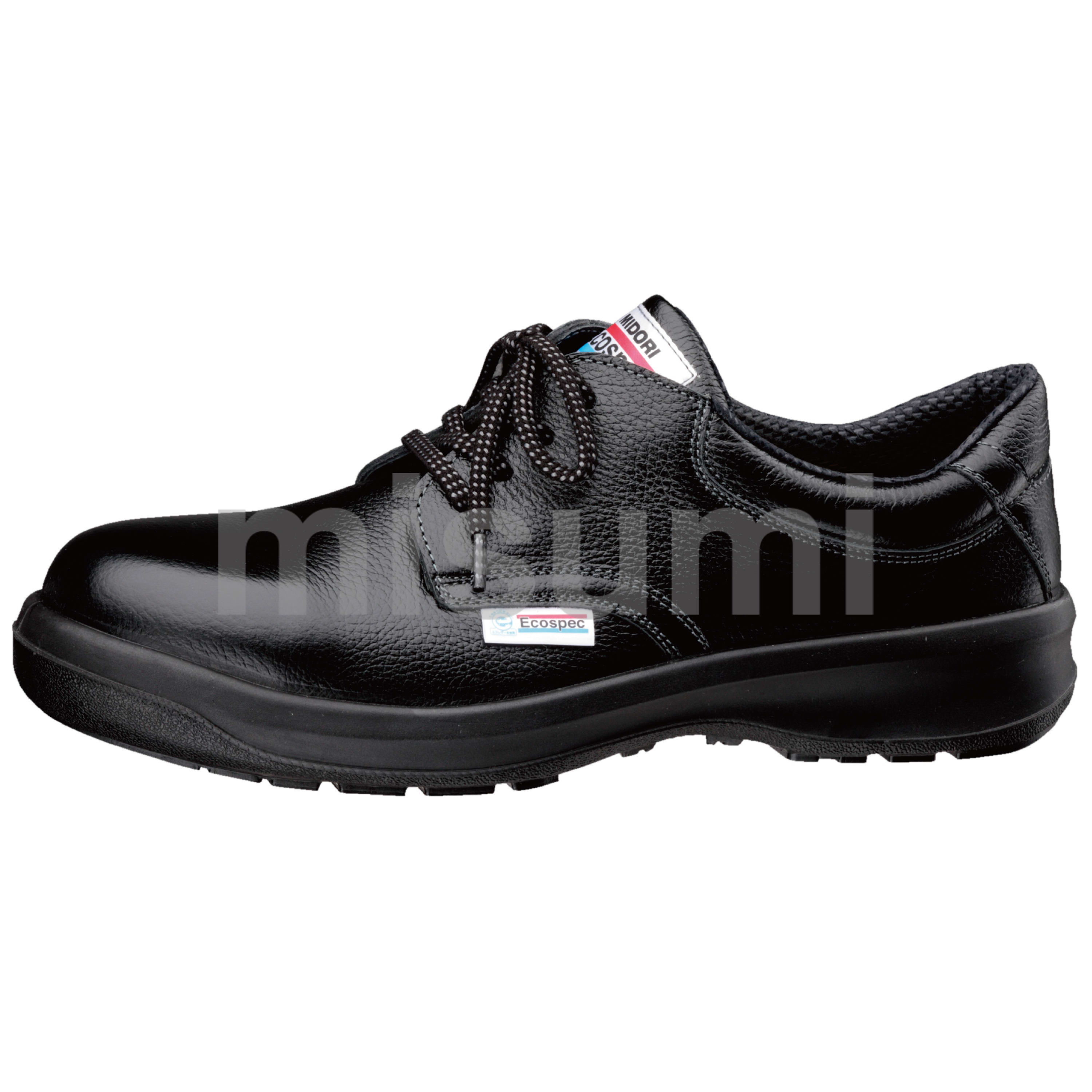 エコマーク認定 静電安全靴 エコスペック ESG3210 eco ブラック ミドリ安全 MISUMI(ミスミ)