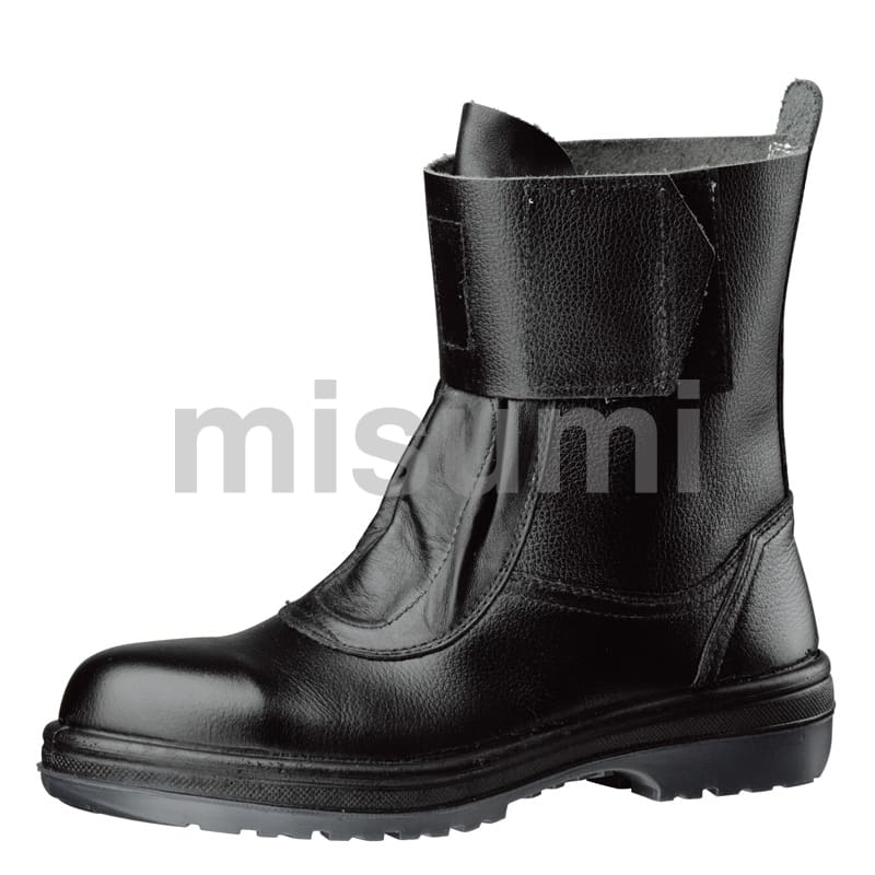 熱場作業用安全靴 RT173N ブラック マジック式 ミドリ安全 MISUMI(ミスミ)