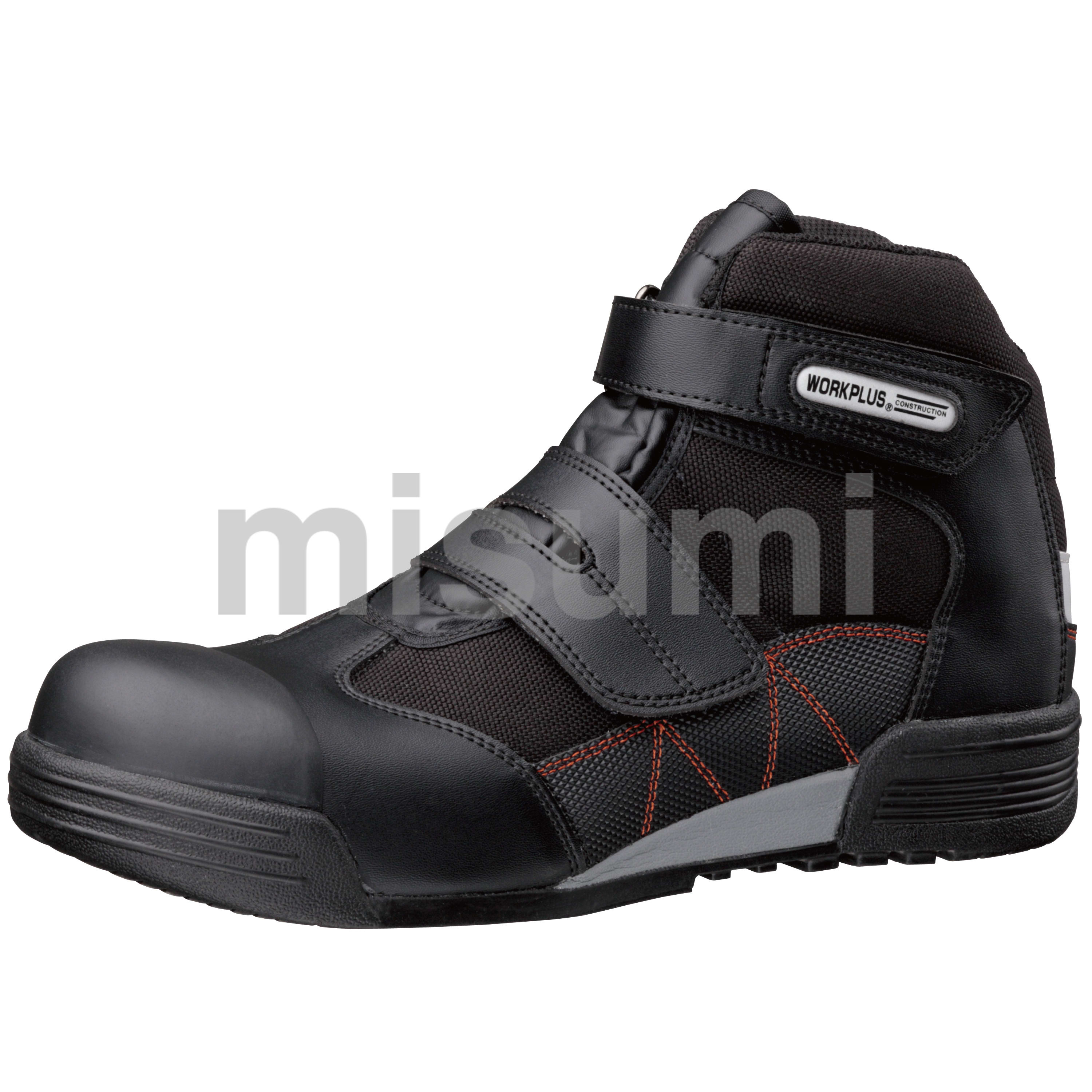 建設業向け作業靴 ワークプラス コンストラクション MPC-525 ミドリ安全 MISUMI(ミスミ)