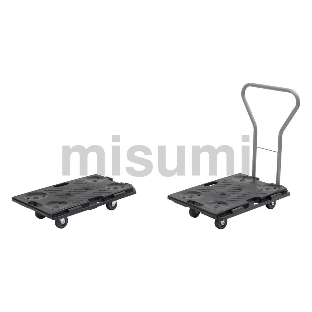 連結式ジョイントキャリー 均等荷重100、150kgタイプ 金沢車輛 MISUMI(ミスミ)