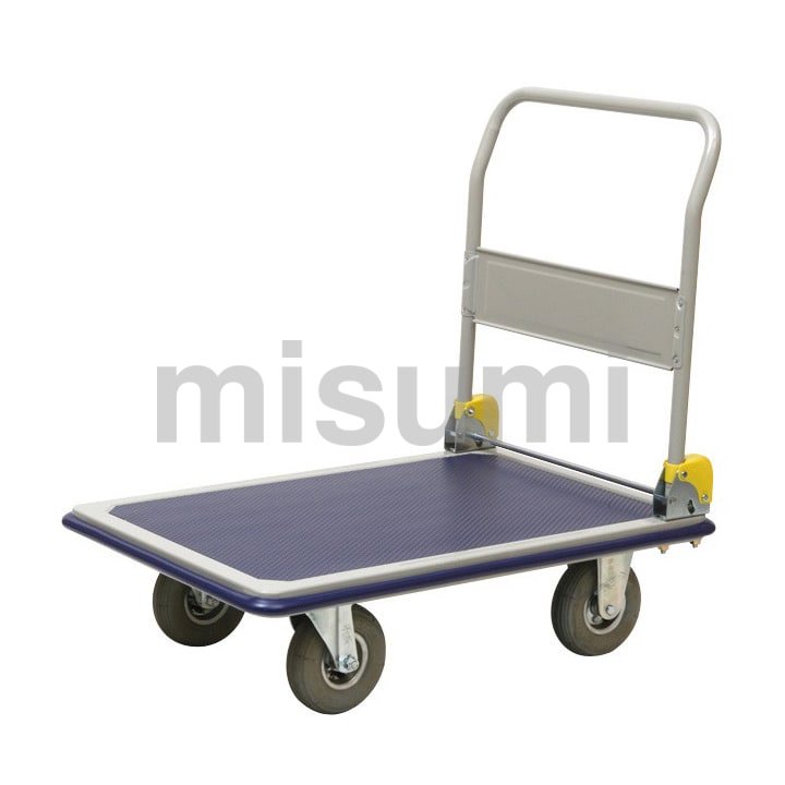 空気タイヤ付き台車（樹脂製・スチール製） 金沢車輛 MISUMI(ミスミ)