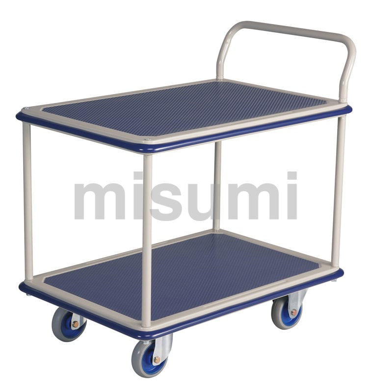 プレス製運搬車 ドンキーカート （両袖2段タイプ） トラスコ中山 MISUMI(ミスミ)