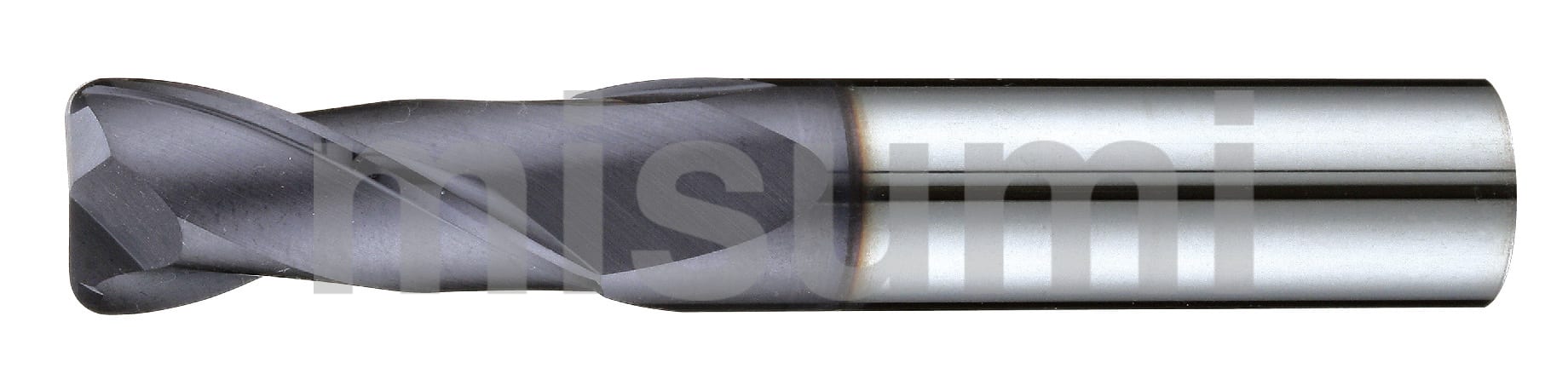 B255X-5-R0.5 | 超硬2枚刃コーナーラジアスショートエンドミル 30