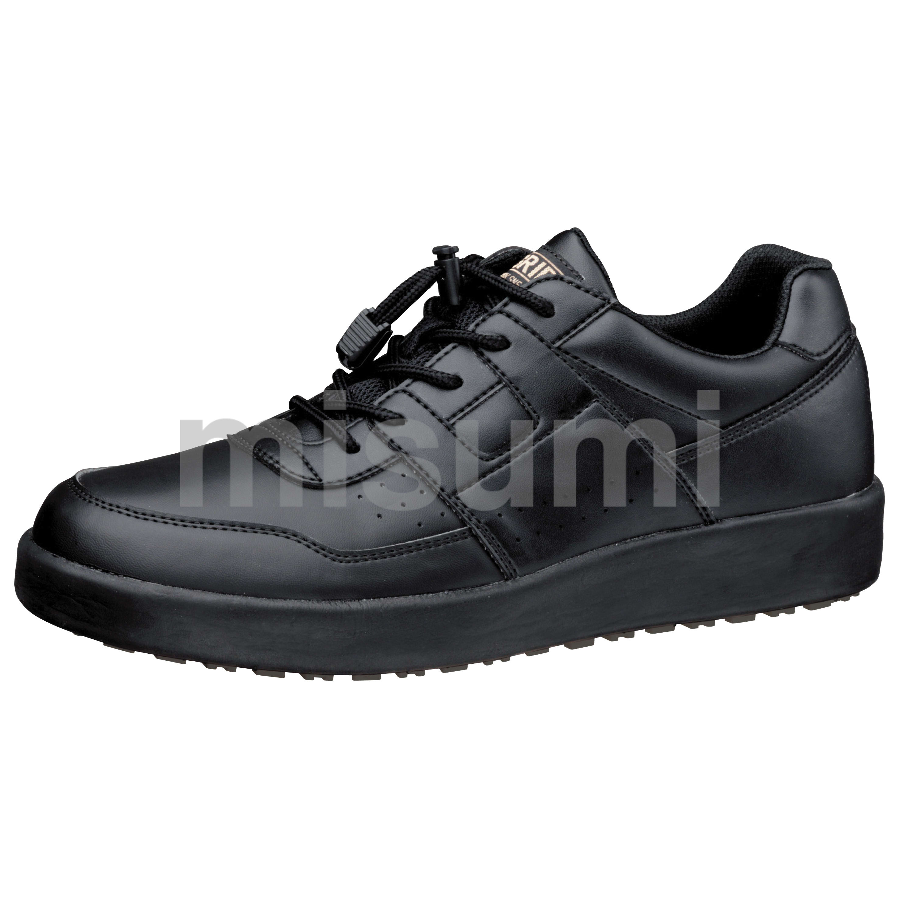 超耐滑軽量作業靴 ハイグリップ H-711N ブラック ミドリ安全 MISUMI(ミスミ)