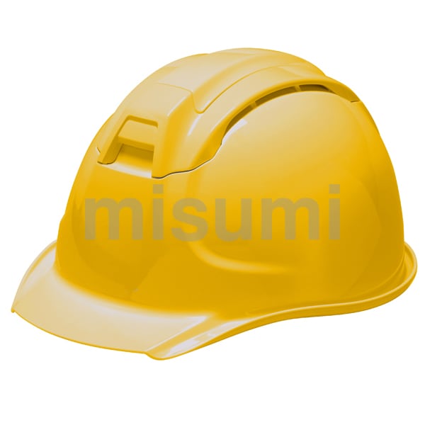 ヘルメットSYA-WV（通気孔・透明バイザー・雨垂れ防止溝・衝撃吸収ライナー付） ＤＩＣプラスチック MISUMI(ミスミ)