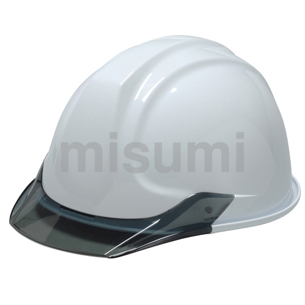 ヘルメットSY-C型（透明バイザー・雨垂れ防止溝付・衝撃吸収ライナー付