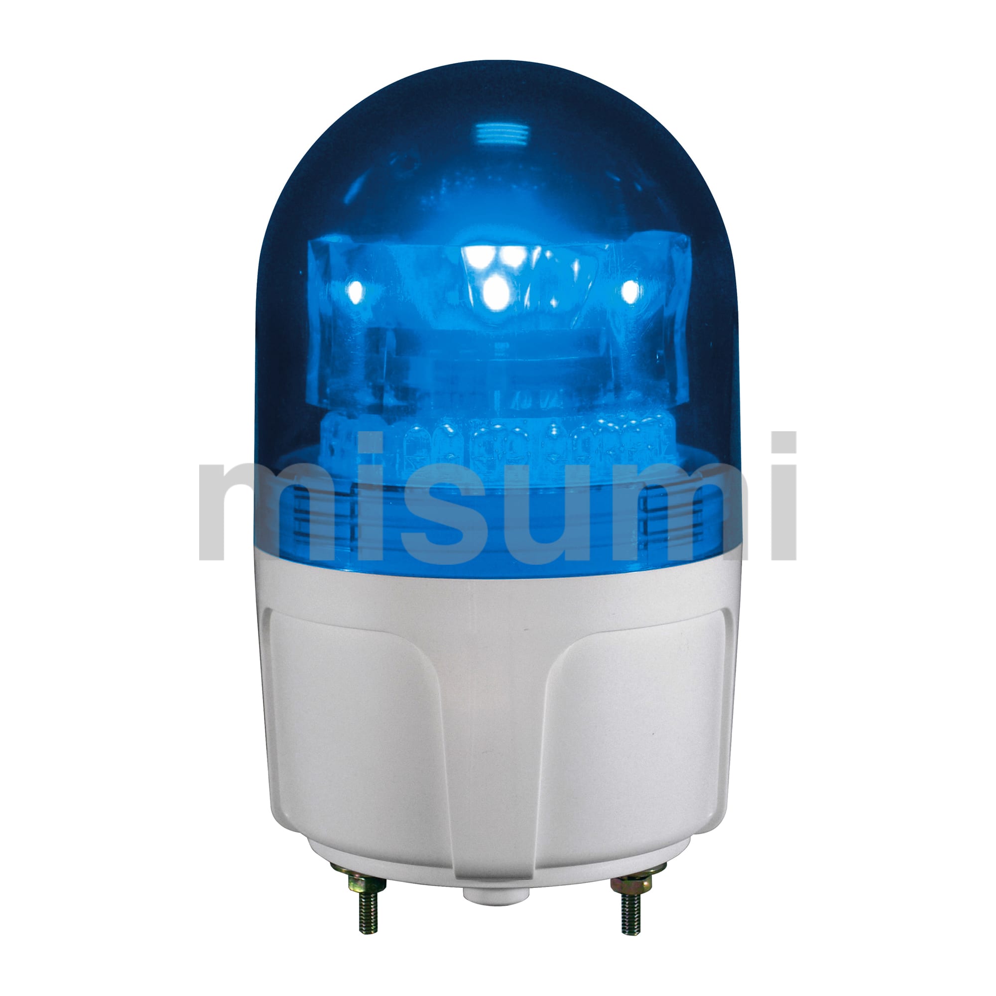 くらしを楽しむアイテム LED回転灯 ニコトーチ90 VL09R型φ90 青 VL09R
