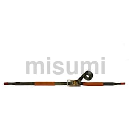TESAC ラッシングベルトラチェットバックル式 アイタイプ(6台入