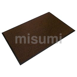 ミヅシマ エクシータフマット 600×900mm ブラウン | ミヅシマ工業