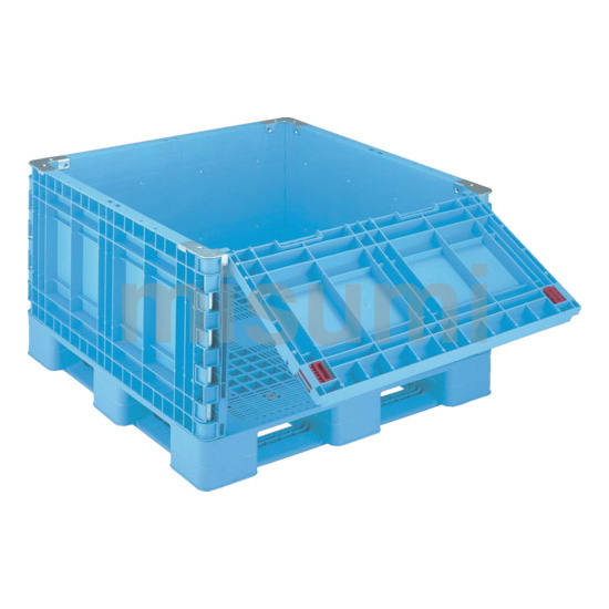 BJB-S-1111X65-SD11 | パレットボックス ブルー | 岐阜プラスチック