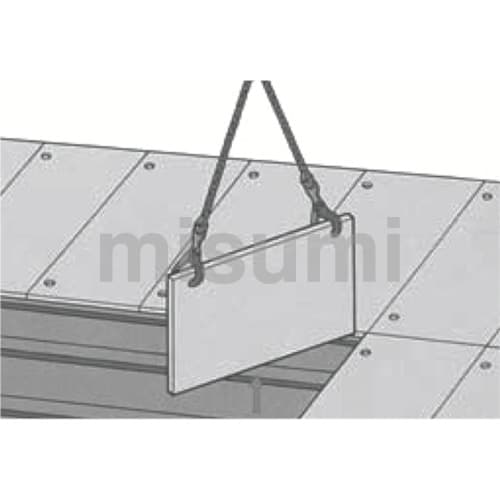 敷鉄板ツリペリカンフック JDH型 | イーグル・クランプ | MISUMI(ミスミ)