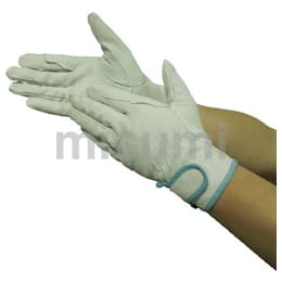 ユニワールド 豚クレスト革手袋（当て付）KS330 M/L/LL | ユニワールド