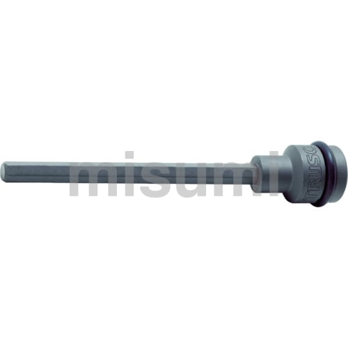 TRUSCO インパクト用ロングヘキサゴンソケット 6mm 差込角12.7