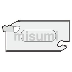 端面溝入れホルダ（GVFチップ用） GFV型 | 京セラ | MISUMI(ミスミ)