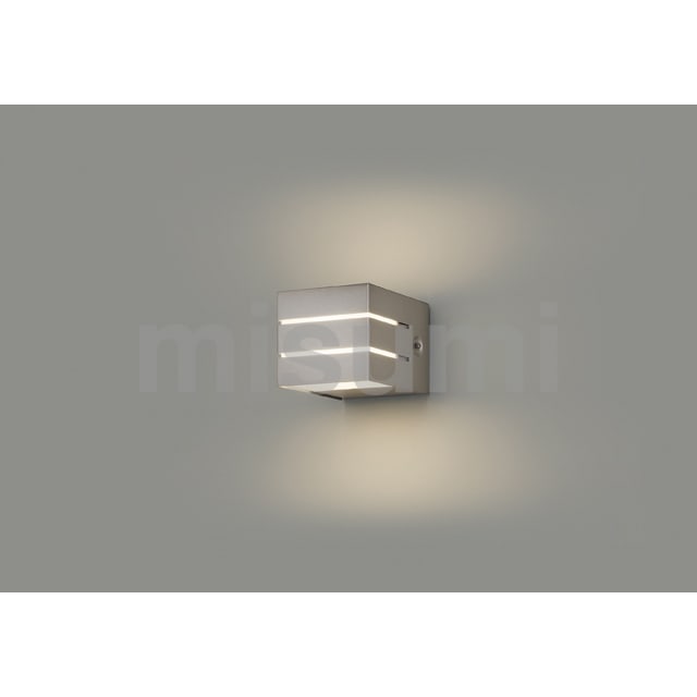 東芝ライテック LED一体形アウトドアブラケット ポーチ灯 ウォームシルバー 137×137 - 2