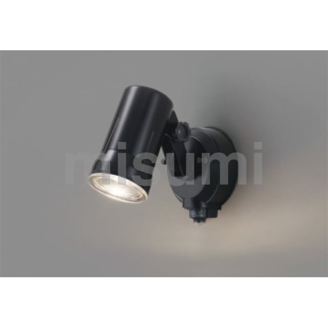 住宅用 ランプ交換可能形 屋外スポットライト LED電球 センサー付／センサーなし 東芝ライテック MISUMI(ミスミ)