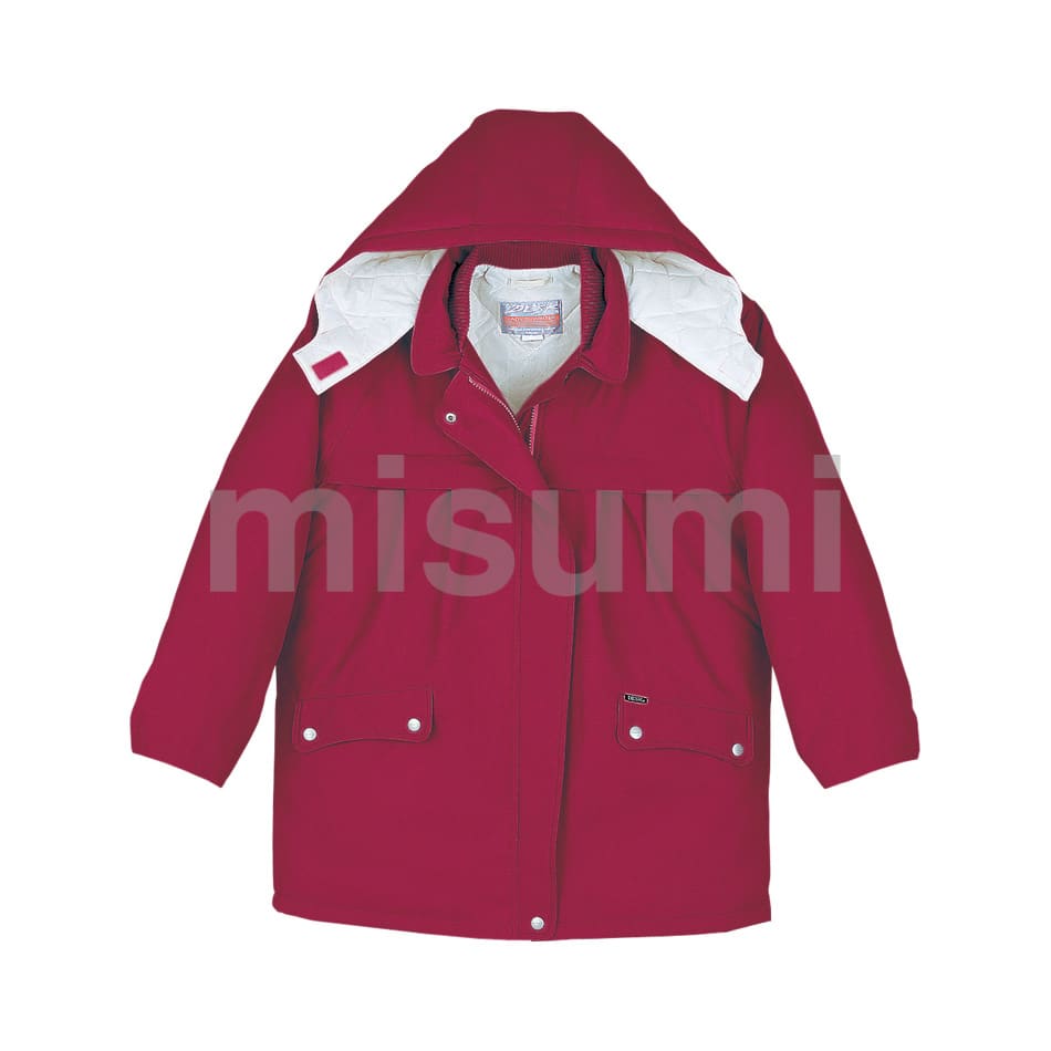 560-055-4L 防寒レディースコート(フード付) 自重堂 MISUMI(ミスミ)