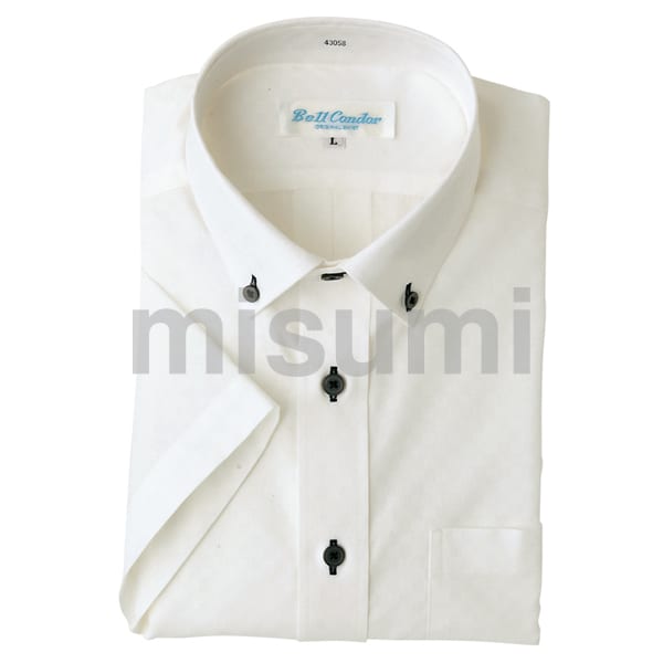 AZ-43058 半袖ボタンダウンシャツ アイトス MISUMI(ミスミ)