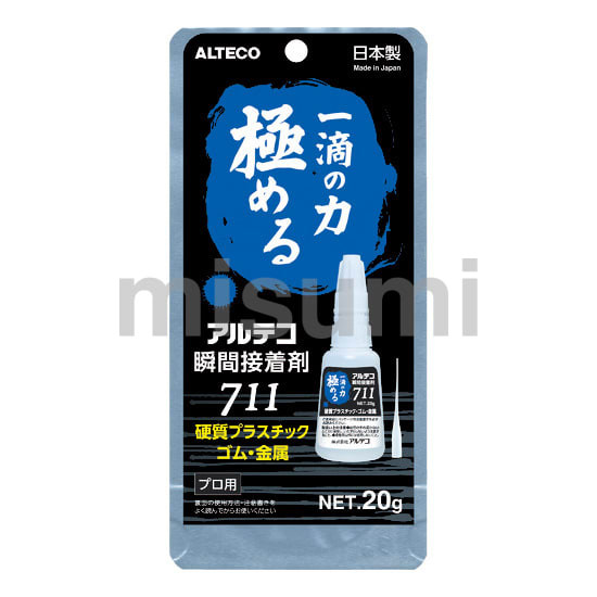 アルテコ/ALTECO 瞬間接着剤 金属用 MR 20g 入数：50本-