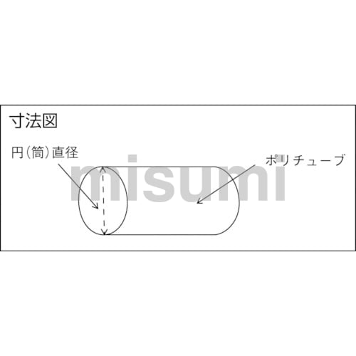 長尺用ポリ袋“ポリチューブ” 厚さ0.05mm | トラスコ中山 | MISUMI(ミスミ)