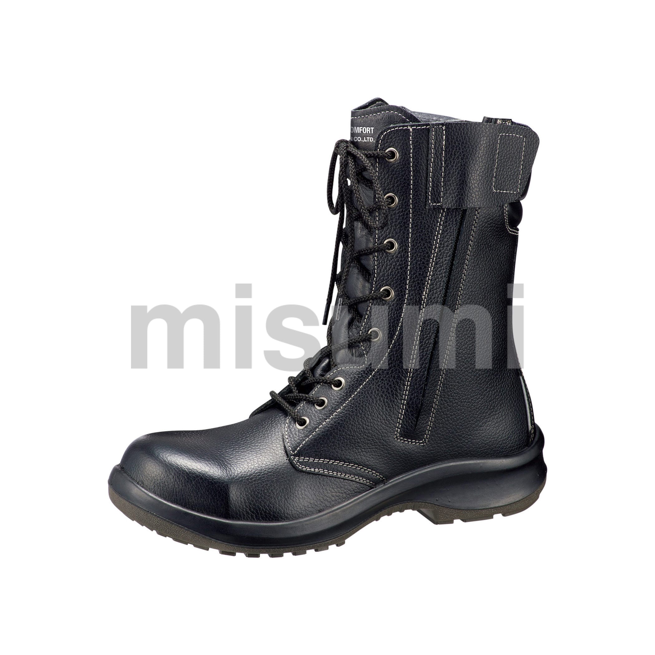 ミドリ安全 安全靴 JIS規格 マジックタイプ 長編上靴 プレミアムコンフォート PRM235 マジック ブラック 26.5 cm 3E - 3