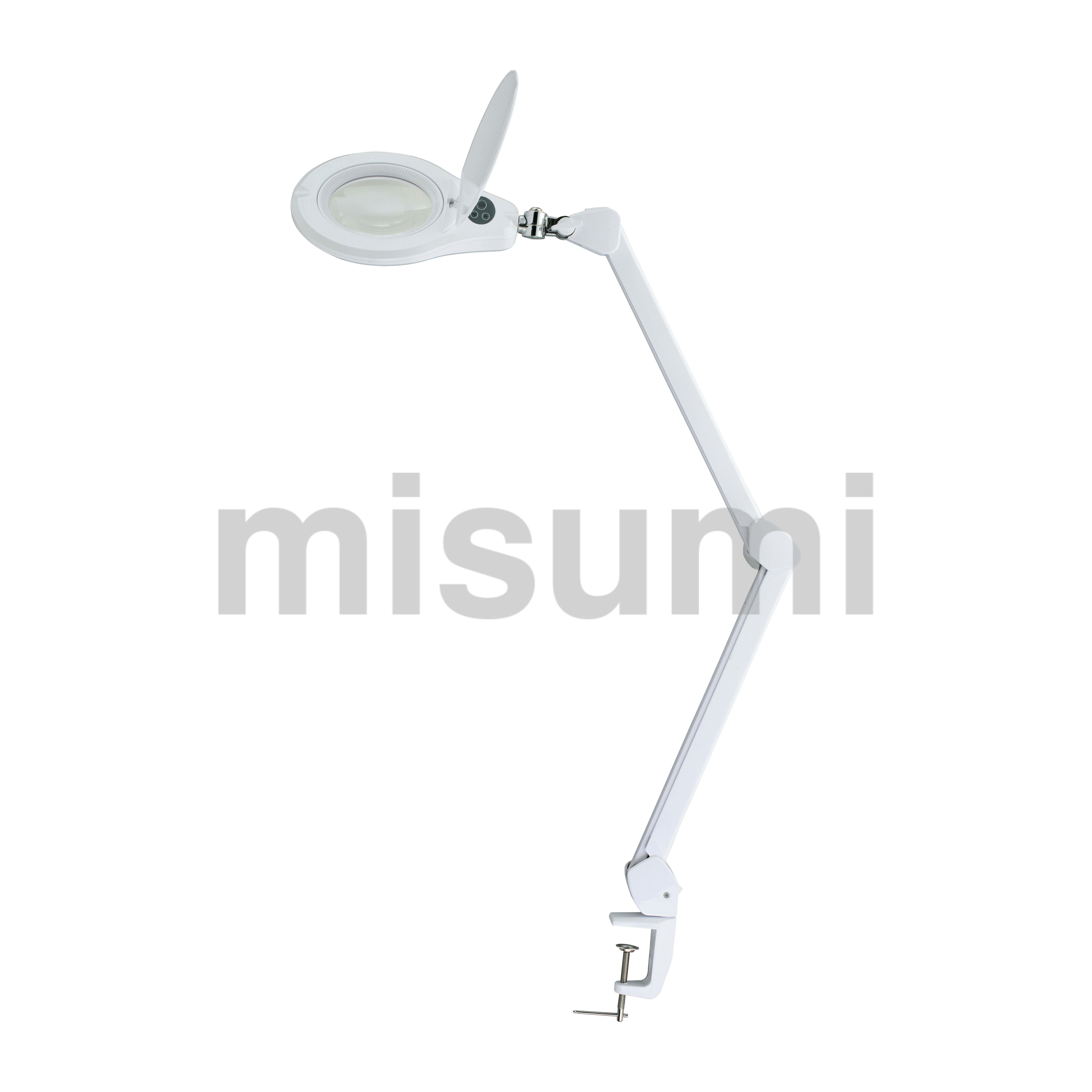 アーム式LED拡大鏡（2倍） 新潟精機（SK） MISUMI(ミスミ)