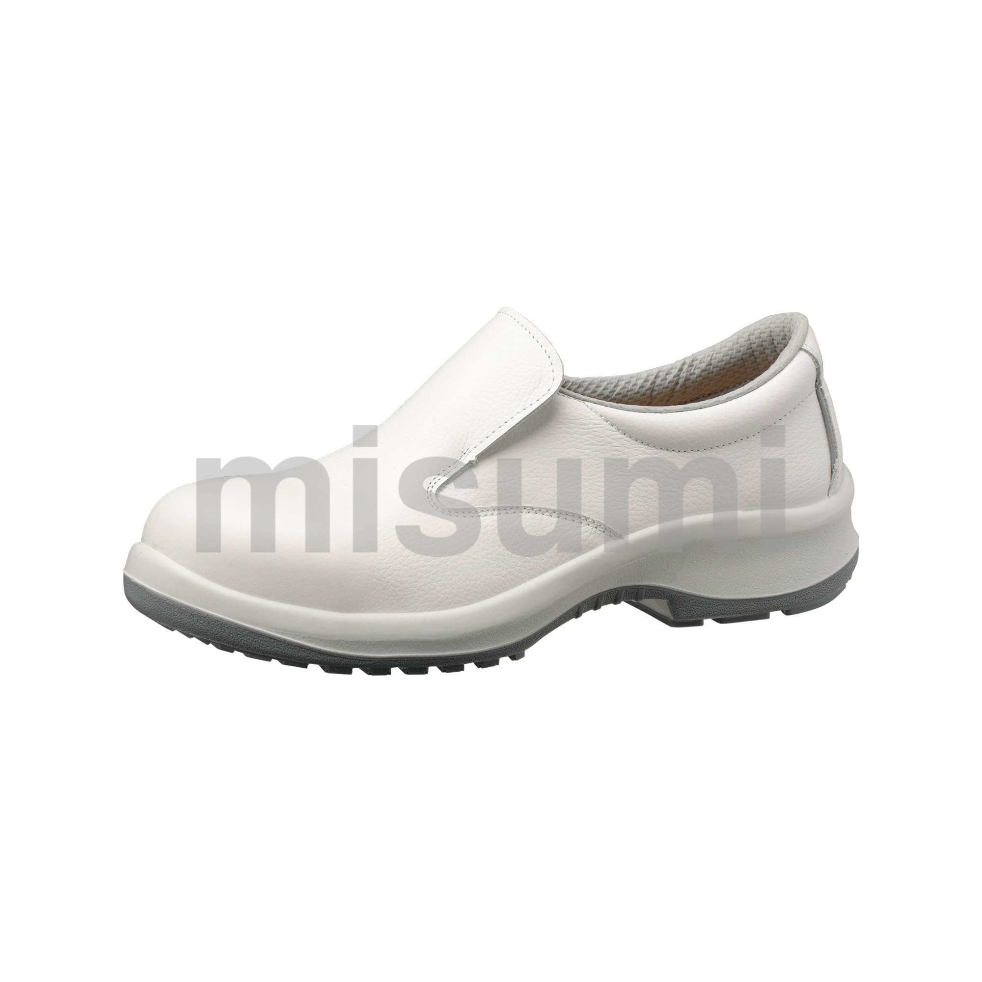 安全靴 スリッポン プレミアムコンフォート PRM200 静電 ホワイト ミドリ安全 MISUMI(ミスミ)